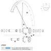 Image de Mavic Rayons Deemax Dh 27.5 J-bent 14 Unités 280 mm