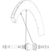 Image de Mavic Rayons Kit 2 Front/rear Comete Pro Carbon Ust