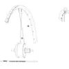 Image de Mavic Jante De Vélo De Route Rear Ebm Allroad S