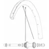Image de Mavic Rayons Kit 12 Front/rear Cosmic Sls 32 Disc