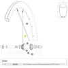 Image de Mavic Rayons Kit 12 Front/rear Cosmic Slr 45 Disc