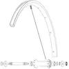 Image de Mavic Rayons Kit 9 Front Ksyrium S