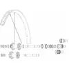 Image de Mavic Rayons Kit 14 Rear Drive Side Edeemax 29´´