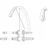 Image de Mavic Rayons Kit 14 Front Edeemax 29´´