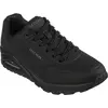 Image de Skechers, Hommes, Baskets, Chaussures à lacets, Noir, (44)