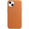 Image de Apple Étui en cuir avec MagSafe (Apple iPhone 13), Coque pour téléphone portable, Or, Marron