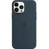 Image de Apple Étui en silicone avec MagSafe (Apple iPhone 13 Pro Max), Coque pour téléphone portable, Bleu