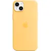 Image de Apple Étui en silicone avec MagSafe (Apple iPhone 14 Plus), Coque pour téléphone portable, Jaune