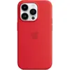Image de Apple Étui en silicone avec MagSafe (Apple iPhone 14 Pro), Coque pour téléphone portable, Rouge