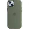 Image de Apple Étui en silicone avec MagSafe (Apple iPhone 14 Plus), Coque pour téléphone portable, Vert