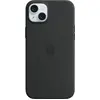 Image de Apple Etui en silicone avec MagSafe (Apple iPhone 15 Plus), Coque pour téléphone portable, Noir