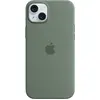 Image de Apple Etui en silicone avec MagSafe (Apple iPhone 15 Plus), Coque pour téléphone portable, Vert