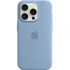 Image de Apple Etui en silicone avec MagSafe (Apple iPhone 15 Pro), Coque pour téléphone portable, Bleu