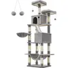 Image de Feandrea Cat Spa (206 cm, Dgrey), Arbre à chat