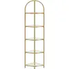 Image de Vasagle, Étagère, Étagère d'angle (28 x 28 x 158 cm)
