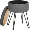 Image de Songmics, Tabouret, Sitzhocker mit Stauraum (31 x 43 cm)