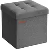 Image de Songmics, Tabouret, Pouf (30 x 30 x 30 cm)