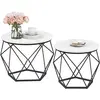 Image de Vasagle, Table basse, Cluster (50 x 50 x 40 cm)