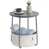 Image de Vasagle, Table basse, Smarty (45 x 45 x 51 cm)