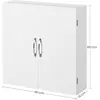 Image de Songmics, Armoire de salle de bain, Badezimmerschrank (60 x 18 x 60 cm)
