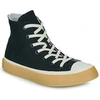 Image de Hoge Sneakers Converse CHUCK TAYLOR ALL STAR RETRO RUBBER Zwart