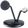 Image de Anker Prime 3-in-1 Wireless Charging Station Qi2.2 with Smart Display and TEC (25 W) (25 W), Chargeur sans fil, Noir