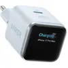 Image de Anker Nano GaN Smart Charger with Display and Intelligent Detection (45 W, 1 Port) (45 W, 1 portion), Chargeur USB, Bleu