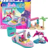 Image de Mattel Mega Construx Barbie - Kit d'aventure du dauphin à couleurs ouvertes