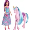 Image de Barbie   Poupée Princesse et Licorne