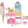 Image de Barbie Kit de jeu "Bon rétablissement" pour l'infirmerie des animaux