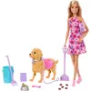 Image de Barbie Ensemble de jeu « Promenade avec le chien à Malibu »