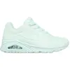 Image de Skechers, Femmes, Baskets, Chaussures à lacets pour femmes Sportives Semelle en caoutchouc vert, Blanc, Vert, (36.5)