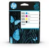 Image de Pack de Cartouche d'encre HP 934 pour OfficeJet 6820e, HP OfficeJet Pro 6230 / 6830 Noir + 3 Cartouches d'encre 935 Cyan, Magenta, Jaune