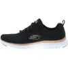 Image de Skechers, Femmes, Baskets, Flex Appeal 4.0 Brillant, Noir, (39)