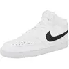 Image de Nike, Unisexe, Baskets, COURT VISION MID NEXT NAT WHITE/BLACK-WHITE Taille : 7, Blanc, (40)