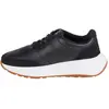Image de Fitflop, Femmes, Baskets, F-Mode Suede/Leren Sneakers ZWART - Maat 36, Noir, (36)