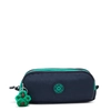 Image de Kipling Pochette Gitroy Blue Green Block Bleu Grand Femme 100% Polyamide