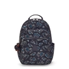 Image de Kipling Sac À Dos Seoul College Jungle Fun Race Imprimé Grand Femme 100% Recycled Polyester