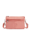 Image de Kipling Sac Bandoulière Riri Peach Glam Rose Petit Femme 70% Polyamide, 30% Polyurethane