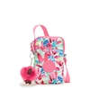 Image de Kipling Sac Téléphone Tally Flamingo Leaves Imprimé Petit Femme 100% Recycled Polyester