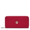 Image de Kipling Portefeuille Money World Red Red Wine Rouge Grand Femme 100% Polyamide