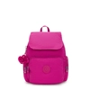 Image de Kipling Sac À Dos City Zip S Glowing Fuchsia Rose Petit Femme 56% Recycled Polyamide, 44% Polyamide