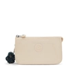 Image de Kipling Pochette Creativity L Back To Beige Grand Femme 56% Recycled Polyamide, 44% Polyamide