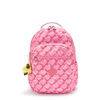 Image de Kipling Sac À Dos Seoul Lap Adorable Hearts Imprimé Grand Femme 100% Recycled Polyester