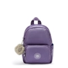 Image de Kipling Sac À Dos Zinna Metallic Mauve Petit Femme 100% Polyamide