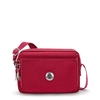 Image de Kipling Sac Bandoulière Abanu M Red Red Wine Rouge Standard Femme 100% Polyamide