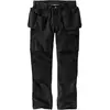 Image de Carhartt, Pantalon de travail, Pantalon de travail Carharrt Cargo steel Noir W30/L32 (W30/L32)