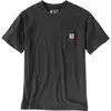 Image de Carhartt, Hommes, T-shirt, Workw Pocket S/S, Noir, (XS)