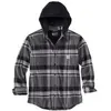 Image de Carhartt, Veste de travail, Koszula Wierzchnia Flannel Noir (M)