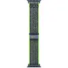 Image de Apple Nike Sport Loop (41 mm, Nylon), Sangles de montre, Vert, Bleu